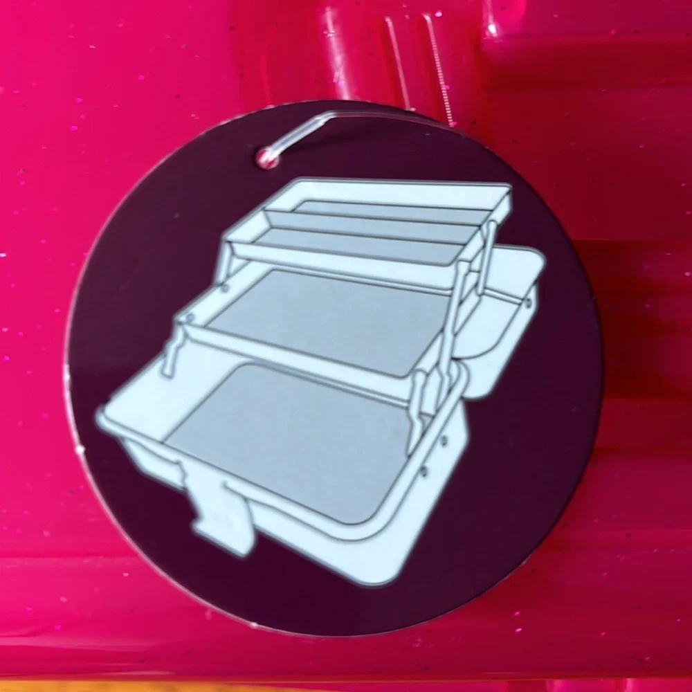 Beauty Case 3 Tiers to organize your makeup & other accessories. New.